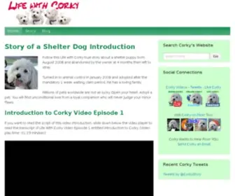 Lifewithcorky.com Screenshot