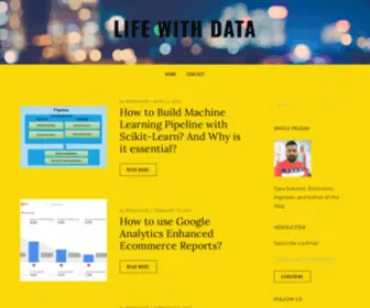 Lifewithdata.com(Life With Data) Screenshot