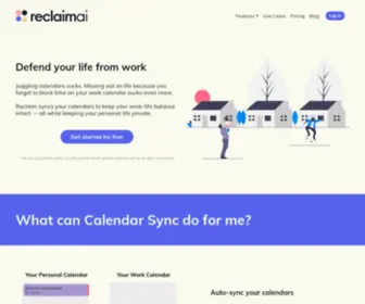 Lifeworkcalendar.com(Sync your calendars automatically) Screenshot
