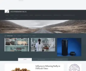 Lifexperimentblog.com(Reaching overall health and wellness involves caring for oneself in a way) Screenshot
