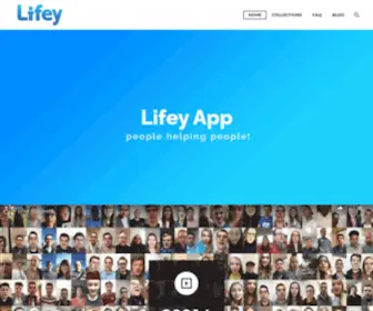 Lifey.org(People Helping People) Screenshot