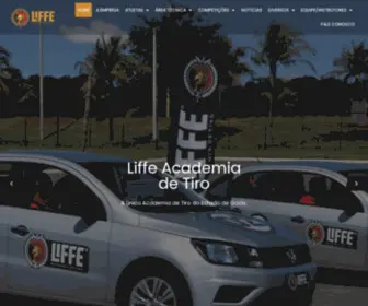 Liffeacademia.com.br(Liffe Academia de Tiro Liffe Academia de Tiro) Screenshot