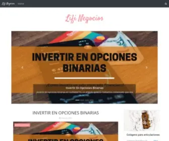 Lifinegocios.com(Lifi Negocios) Screenshot