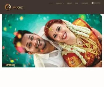 Lifocuz.com(Best Wedding Photographers Chennai) Screenshot