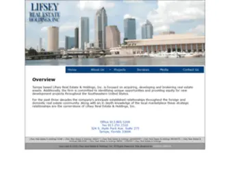 Lifseyreandholdings.com(Lifsey Real Estate & Holdings) Screenshot