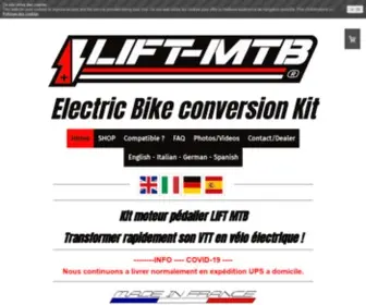 Lift-MTB.com(Moteur électrique VTT electric bicycle conversion kit bike mid drive kit) Screenshot