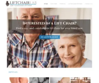 Liftchairlab.com(Find a lift recliner to fit all budgets) Screenshot