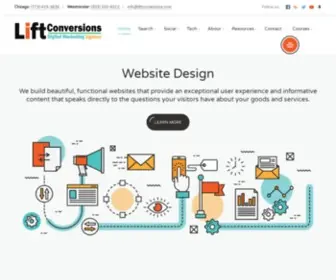 Liftconversions.com(Lift Conversions) Screenshot