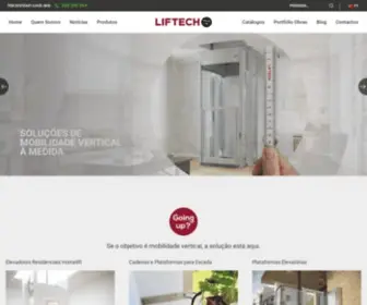 Liftech.pt(Manutenção elevadores) Screenshot