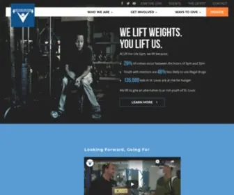 Liftforlifegym.org(Lift for Life Gym) Screenshot