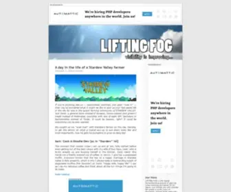 Liftingfogblog.com(Visibility) Screenshot