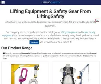 Liftingsafety.co.uk(Lifting Safety) Screenshot
