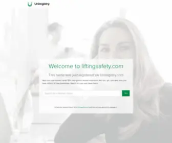 Liftingsafety.com(Was just registered at) Screenshot