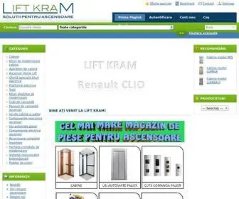 Liftkram.ro(LIFT KRAM) Screenshot