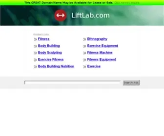 Liftlab.com(LiftLab maximizes marketing effectiveness) Screenshot