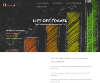 Liftoff-Travel.co.uk(Travel Marketing & SEO Services Online Store) Screenshot