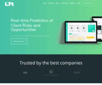 Liftrelations.com(The leading B2B client retention & growth platform) Screenshot