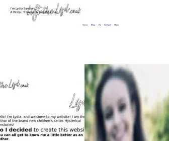 Liftthelyd.co.uk(Lydia Sanders) Screenshot