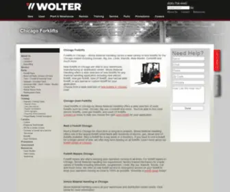 Lifttruckchicago.com(Forklifts in Chicago) Screenshot