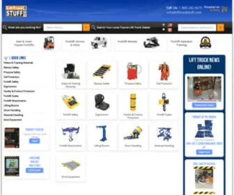 Lifttruckstuff.com(Forklift Service & Parts) Screenshot