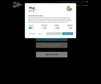 Liftup.dk(Lifting people) Screenshot