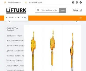 Lifturk.com(Zincirli Vinç) Screenshot