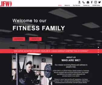 Lifwgym.com(LIFW Gym Commack) Screenshot