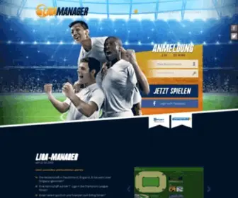 Liga-Manager.de(Der Fussballmanager im Internet) Screenshot