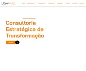 Ligaagil.com.br(Liga Ágil) Screenshot