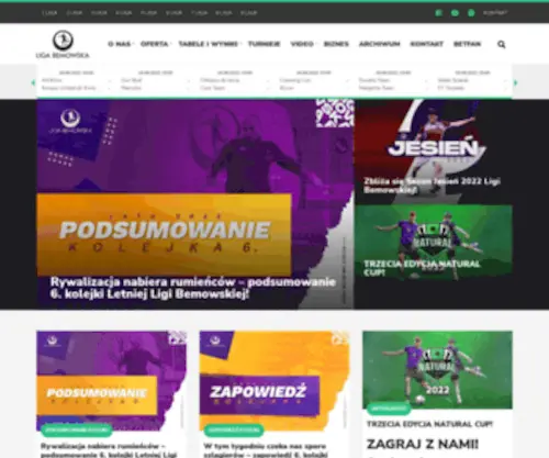 Ligabemowska.pl(LIGA BEMOWSKA) Screenshot