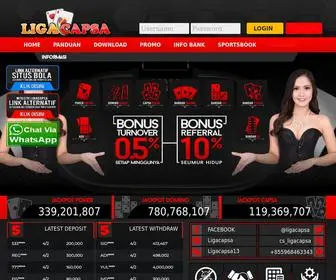 Ligacapsa88.net(Sakong) Screenshot