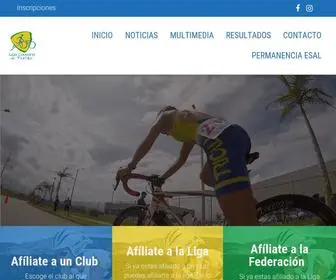 Ligacaucanadetriatlon.com(Ligacaucanadetriatlon) Screenshot