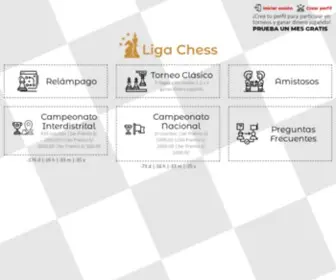 Ligachess.com(Comunidad de Ajedrez en latinoamérica) Screenshot