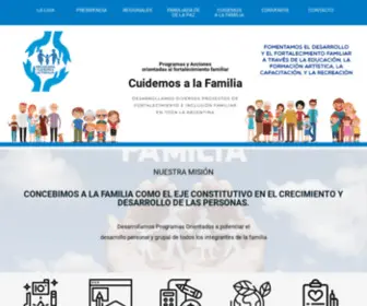 Ligadeamasdecasa.org(Liga) Screenshot