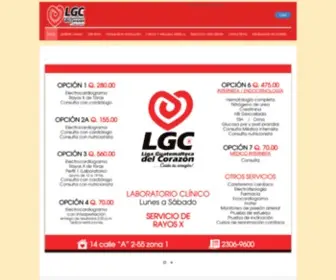 Ligadelcorazon.org.gt(Bienvenido) Screenshot