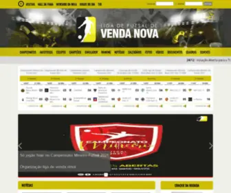 Ligadevendanova.com.br(LIGA DE FUTSAL DE VENDA NOVA) Screenshot