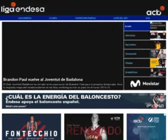 Ligaendesa.com(ACB) Screenshot