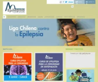 Ligaepilepsia.cl(Liga Chilena contra la Epilepsia) Screenshot