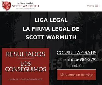 Ligalegal.com(Liga Legal) Screenshot