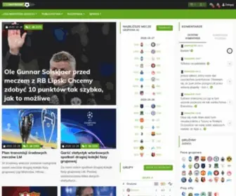 Ligamistrzow.com(Liga Mistrzów 2020/21) Screenshot