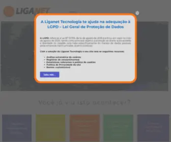Liganet.com.br(Liganet Tecnologia) Screenshot