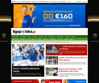Ligapolska.pl(PKO Ekstraklasa) Screenshot