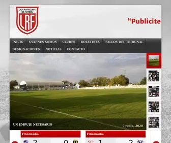 Ligarafaelinadefutbol.com(Liga Rafaelina de Fútbol) Screenshot