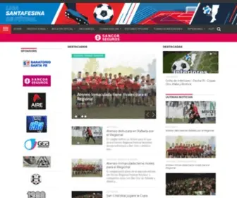 Ligasantafesinadefutbol.com(LIGA SANTAFESINA DE FUTBOL) Screenshot