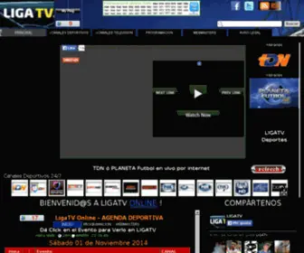 Ligatv.com.mx(ligatv) Screenshot