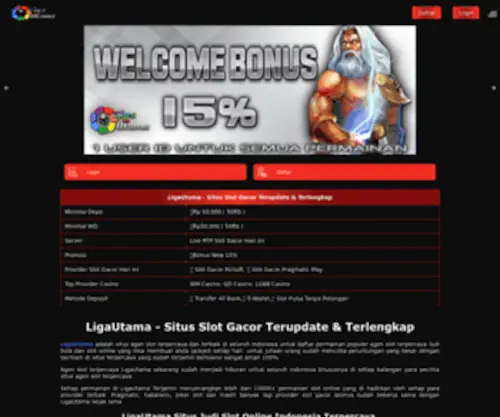 Ligautama.org Screenshot