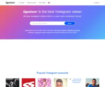 Ligaviewer.com(Ligaviewer) Screenshot