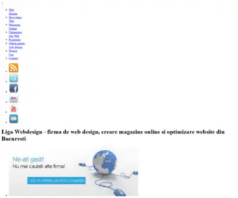 Ligaweb.ro(Web design Bucuresti) Screenshot