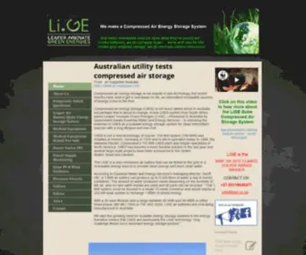 Lige.co.za(Energy Storage) Screenshot