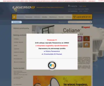 Ligeroo.pl(Osprzęt elektryczny) Screenshot